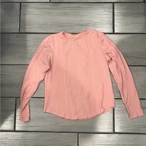 Lululemon Love Long Sleeve Dew Pink Size 6